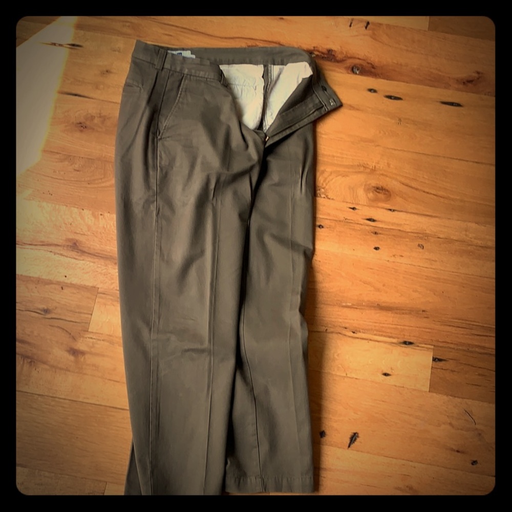 Used Gap olive khakis.